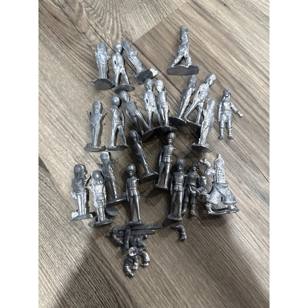 VTG Barclay Manoil Soldier Military Horses And other Figures Lead Unpainted - Picture 13 of 16